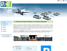 Tablet Screenshot of parknfly.ro